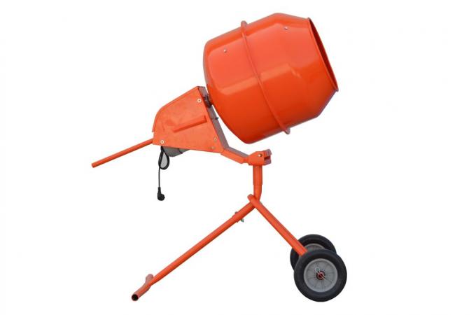 Barrow Type Mini آلة خلط الخرسانة 140L خلاطة الخرسانة المحمولة 0