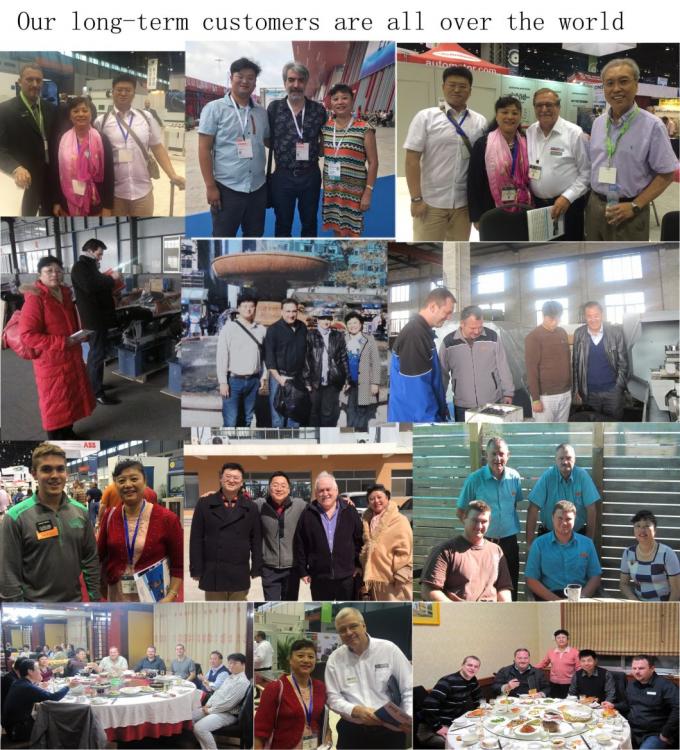 ISO 9001 CNC مخرطة معدنية التلقائي آلة طحن الدقة المخرطة 4