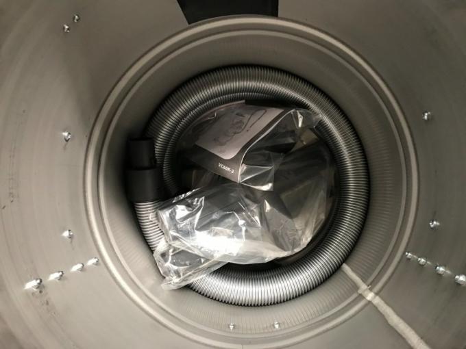 240V مكنسة كهربائية آلة الطرد المركزي الغبار الأنظف آلة 3
