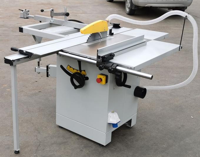 240V الكهربائية الجدول رأى 250mm السيارات التشحيم الدقة انزلاق الجدول المنشار 0