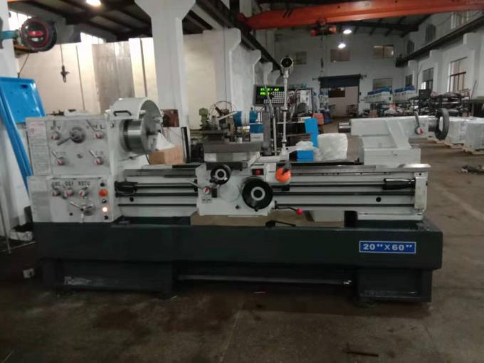 C6241 CNC مخرطة معدنية 230V مزدوجة الجدار هيكل معدني مقعد مخرطة 1