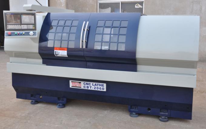 Flate Bed 400mm Cnc Metal Turning المخرطة الأفقية ISO 9001 Hardway 1