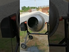 مصغرة الكهربائية البناء لفة خلاط الخرسانة الاسمنت