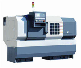 Flate Bed 400mm Cnc Metal Turning المخرطة الأفقية ISO 9001 Hardway