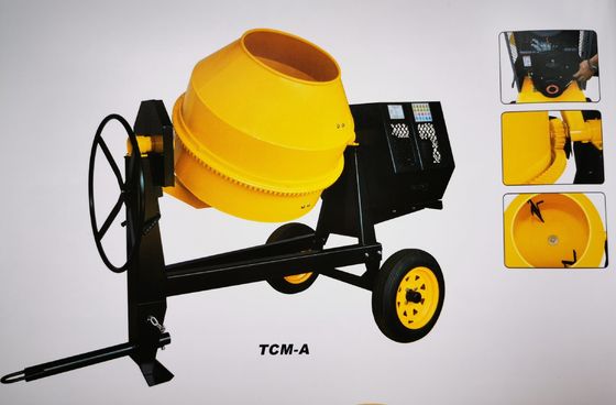 آلة خلط الخرسانة الكهربائية CE 7.5HP متوسطة الحجم