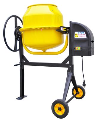 آلة خلط الخرسانة الكهربائية نوع الدوار 650W مع طبل الفم