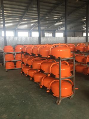 آلة خلط الخرسانة الكهربائية نوع الدوار 650W مع طبل الفم