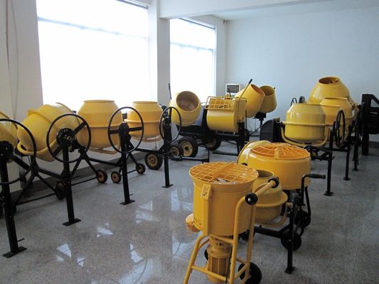 6.5HP البناء آلة خلط الخرسانة عالية السعة نوع الاسطوانة