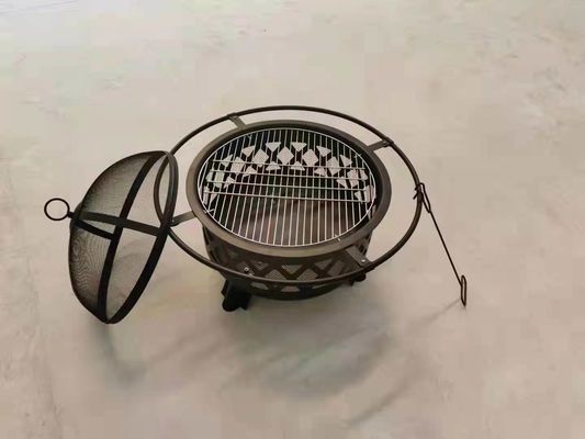 موقد فحم محمول للتدفئة الخارجية للشواء