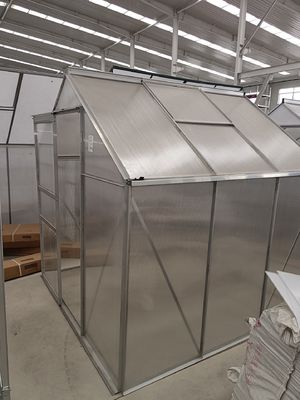 5 سم أدوات آلة الحديقة Spire Garden الألومنيوم الإطار الشمسية البيت الأخضر