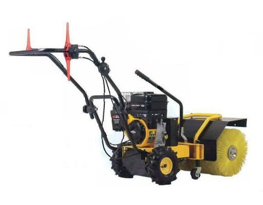 6.5HP Snow Power Brush Sweeper Walk خلف Recoil Starter مرونة عالية