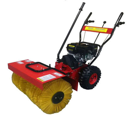 6.5HP Snow Power Brush Sweeper Walk خلف Recoil Starter مرونة عالية