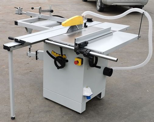 240V الكهربائية الجدول رأى 250mm السيارات التشحيم الدقة انزلاق الجدول المنشار