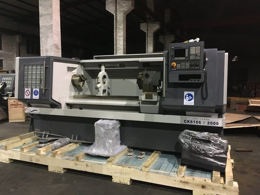 Flate Bed 400mm Cnc Metal Turning المخرطة الأفقية ISO 9001 Hardway