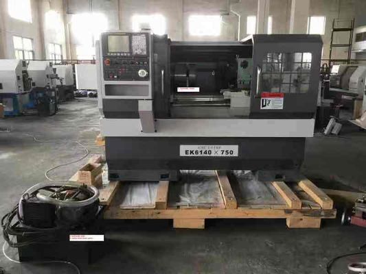 Flate Bed 400mm Cnc Metal Turning المخرطة الأفقية ISO 9001 Hardway
