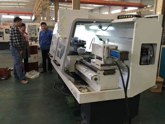 CE شهادة CNC مخرطة معدنية آلة مخرطة أفقية عالية الدقة